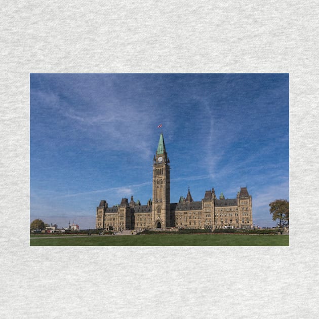 Center Block of the Canadian government - Ottawa, Ontario by josefpittner